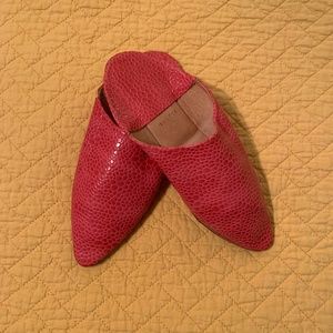 New Leather Moroccan Babouche Slippers